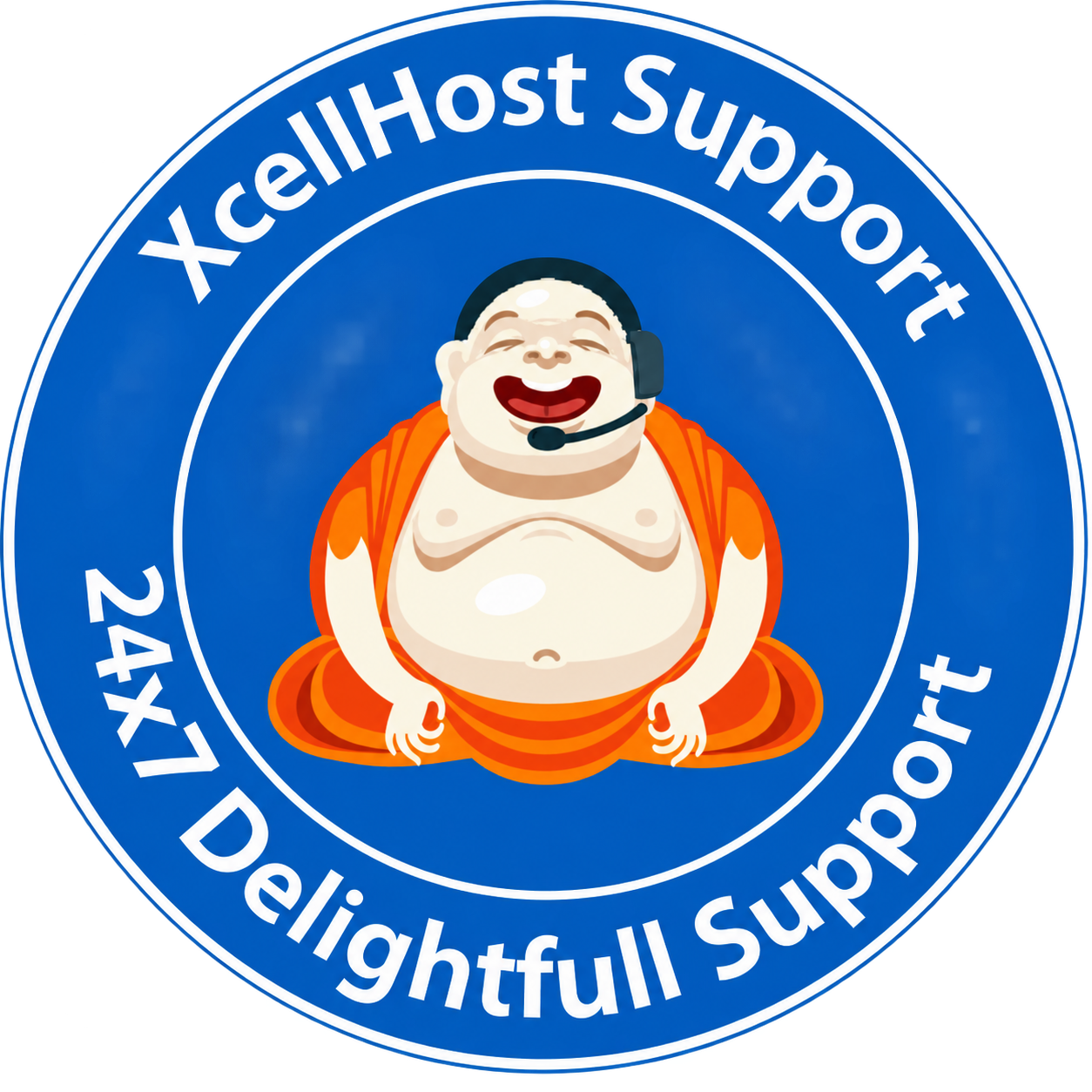 XcellHost Laughing Buddha